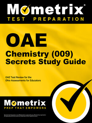 cover image of OAE Chemistry (009) Secrets Study Guide